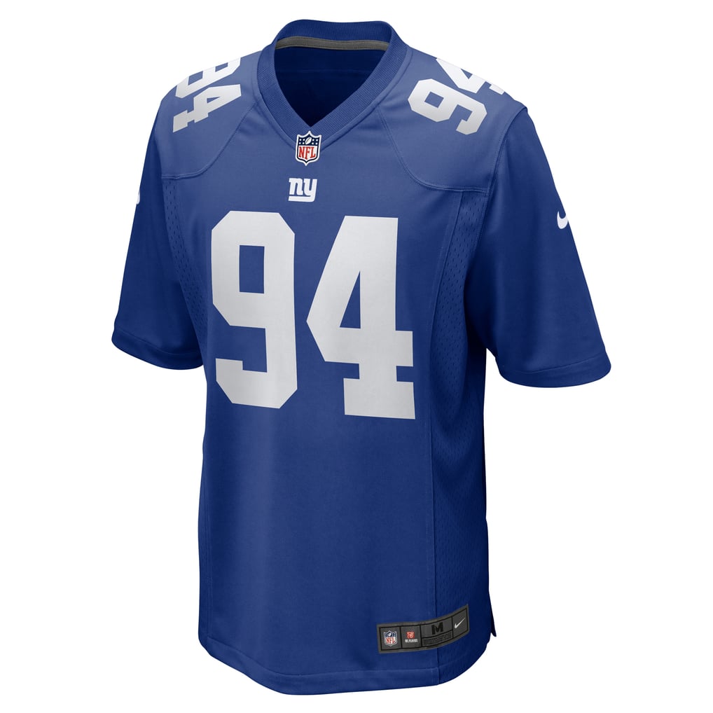 Men's New York Giants Elijah Chatman Royal Team Game Jersey