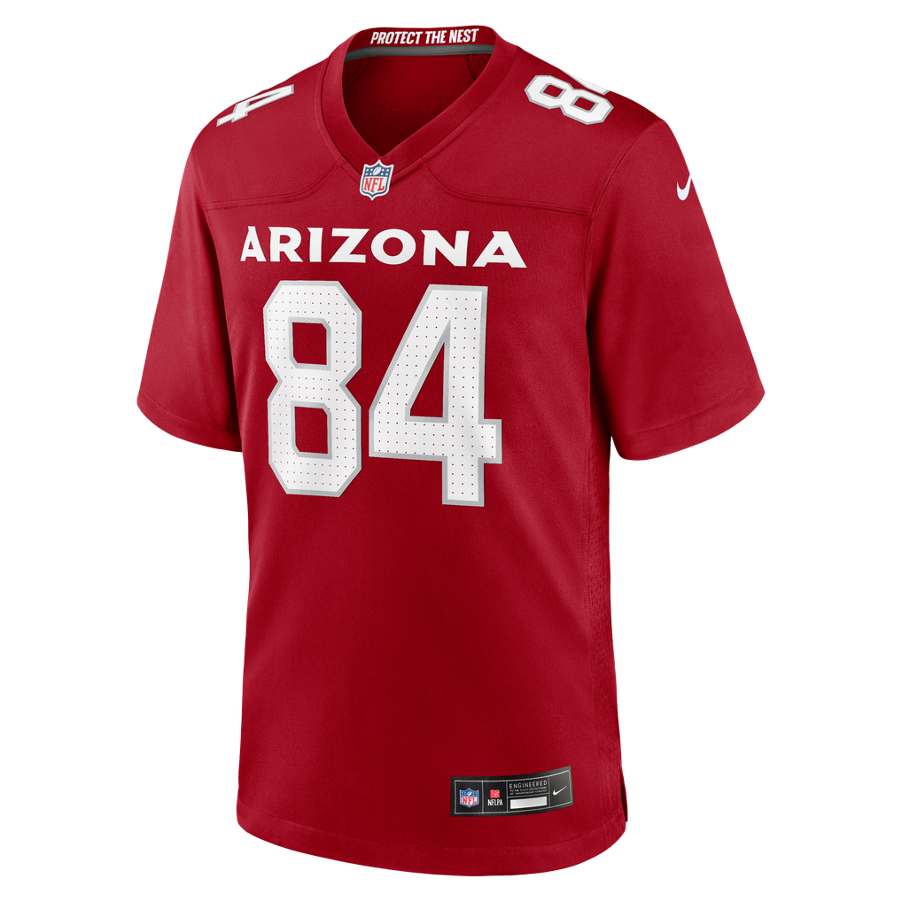 Men's Arizona Cardinals Elijah Higgins Cardinal Team Game Jersey