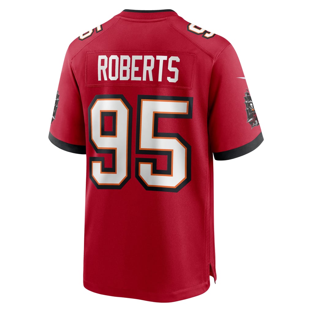 Men's Tampa Bay Buccaneers Elijah Roberts Red Team Game Jersey