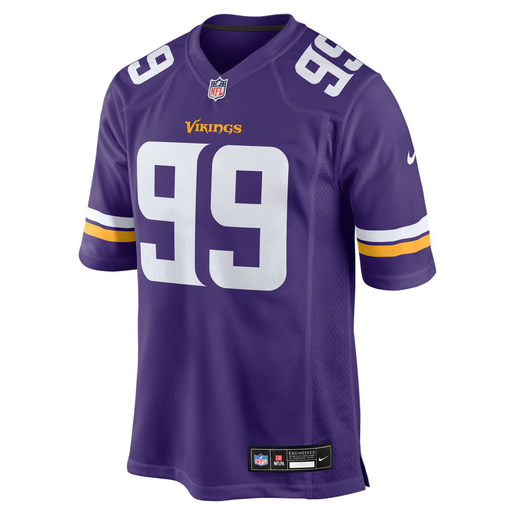 Men's Minnesota Vikings Elijah Williams Purple Team Game Jersey