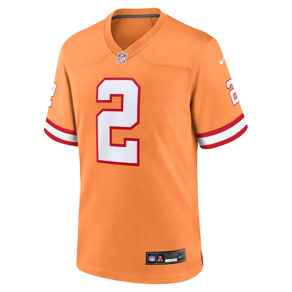 Men's Tampa Bay Buccaneers Emeka Egbuka Creamsicle Alternate 2 Game Jersey