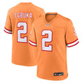 Men's Tampa Bay Buccaneers Emeka Egbuka Creamsicle Alternate 2 Game Jersey
