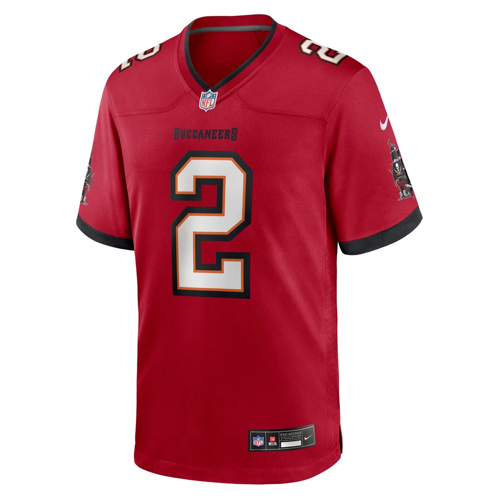 Men's Tampa Bay Buccaneers Emeka Egbuka Red Team Game Jersey