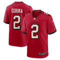 Men's Tampa Bay Buccaneers Emeka Egbuka Red Team Game Jersey