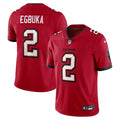 Men's Tampa Bay Buccaneers Emeka Egbuka Red Vapor Untouchable Stitched Limited Jersey