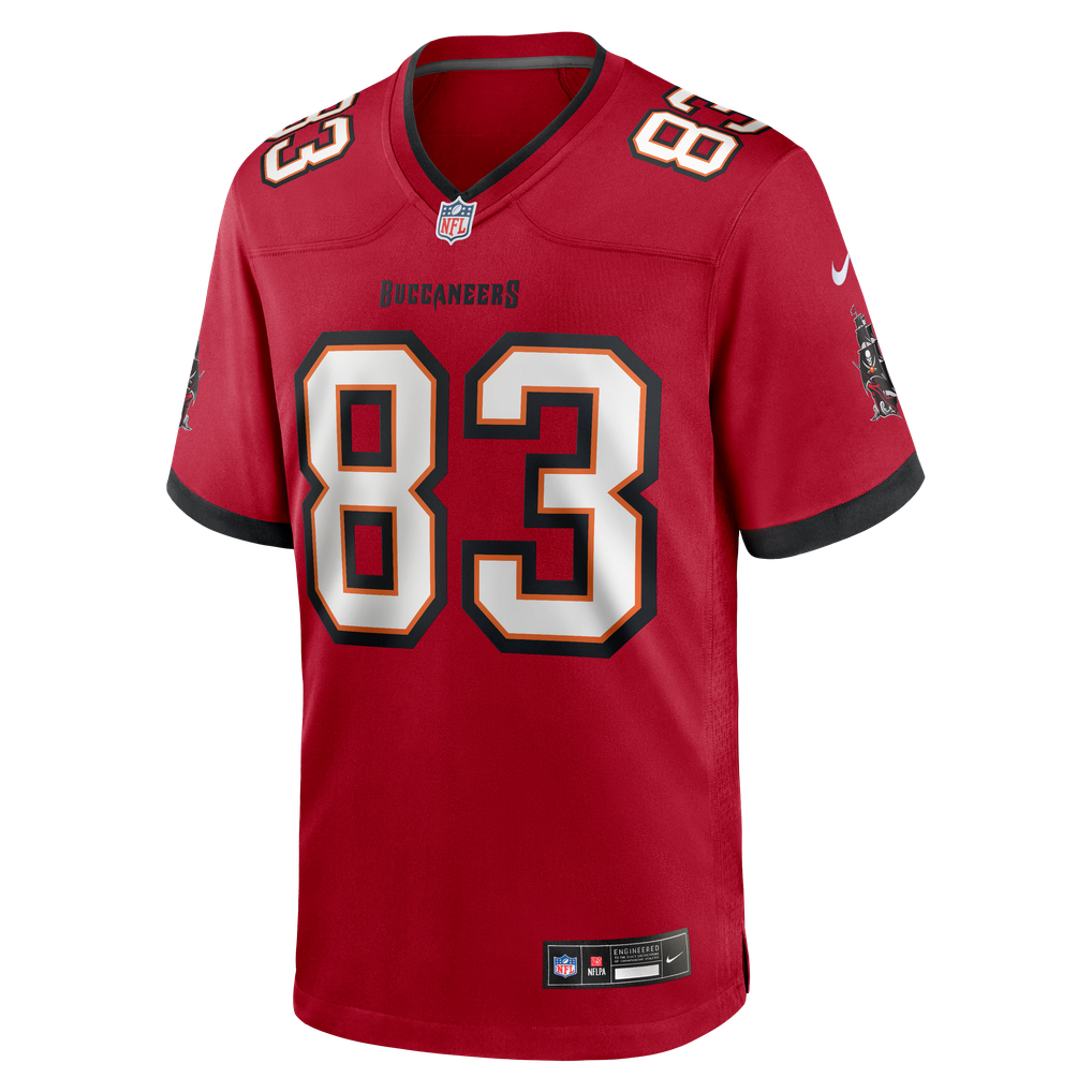 Men's Tampa Bay Buccaneers Eric Rivers Red Team Game Jersey