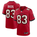 Men's Tampa Bay Buccaneers Eric Rivers Red Team Game Jersey