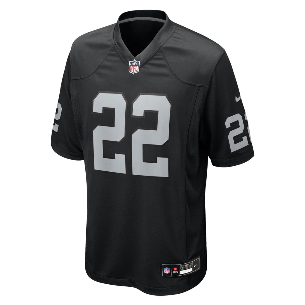 Men's Las Vegas Raiders Eric Stokes Black Team Game Jersey