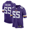 Men's Minnesota Vikings Eric Wilson Purple Team Game Jersey