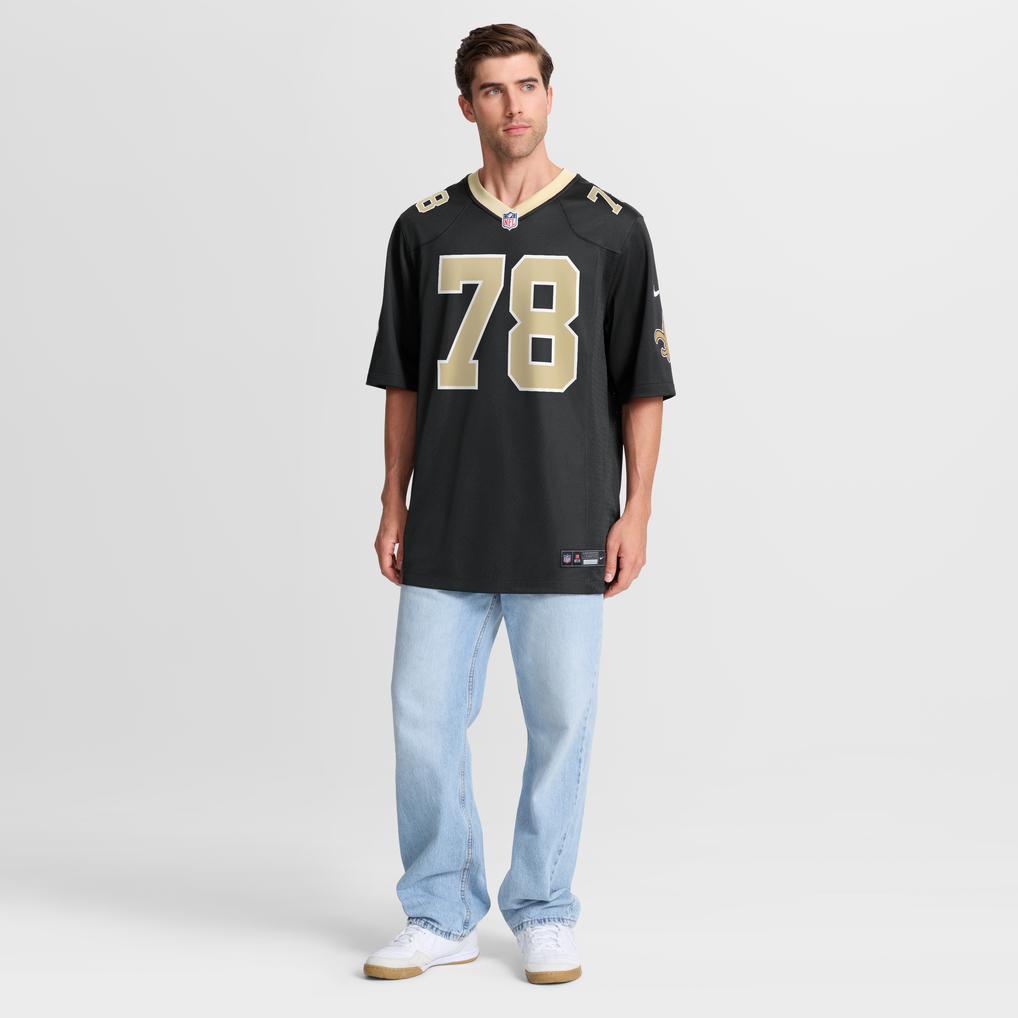 Men's New Orleans Saints Erik Mccoy Black Game Jersey