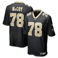 Men's New Orleans Saints Erik Mccoy Black Game Jersey