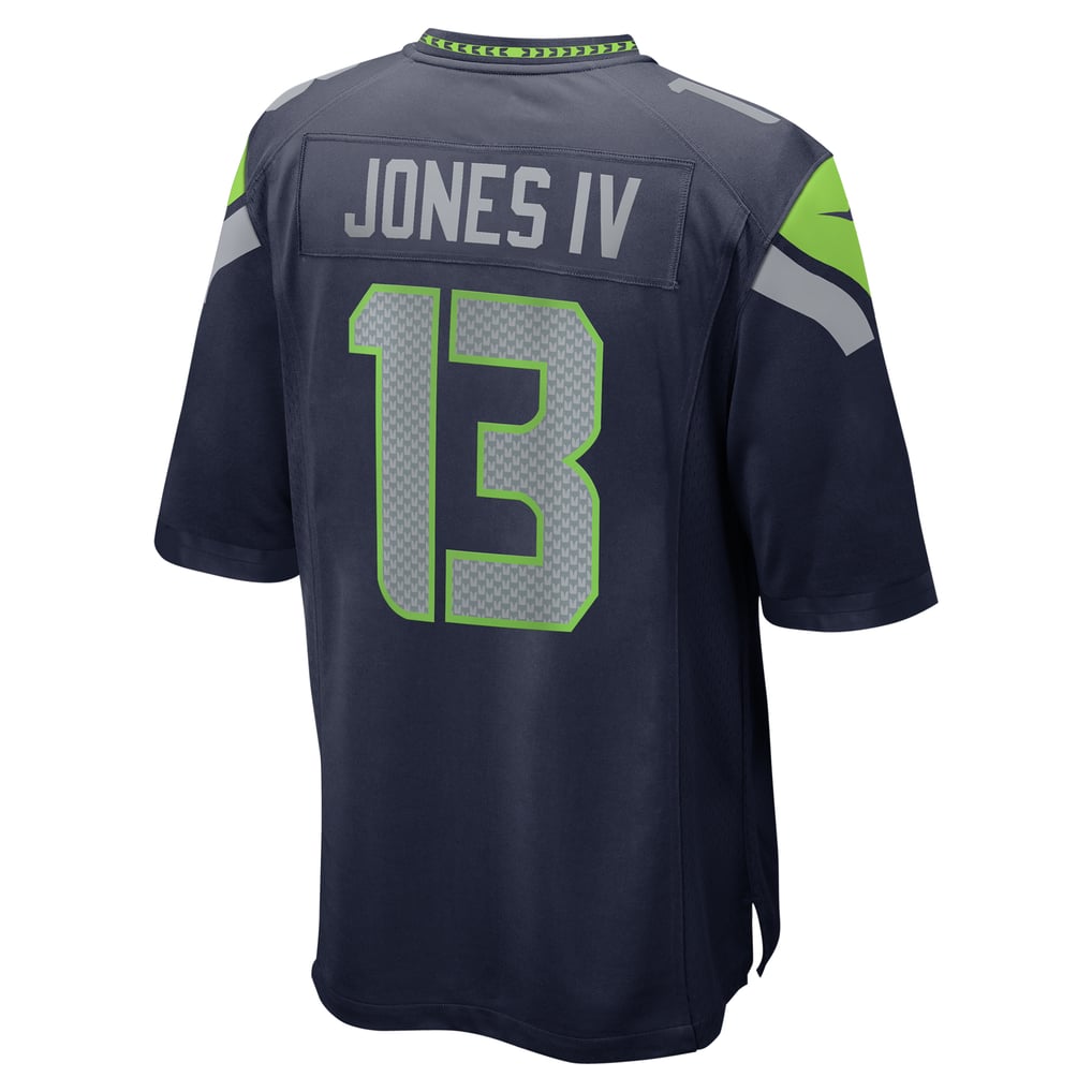 Men's Seattle Seahawks Ernest Jones IV College Navy Game Jersey