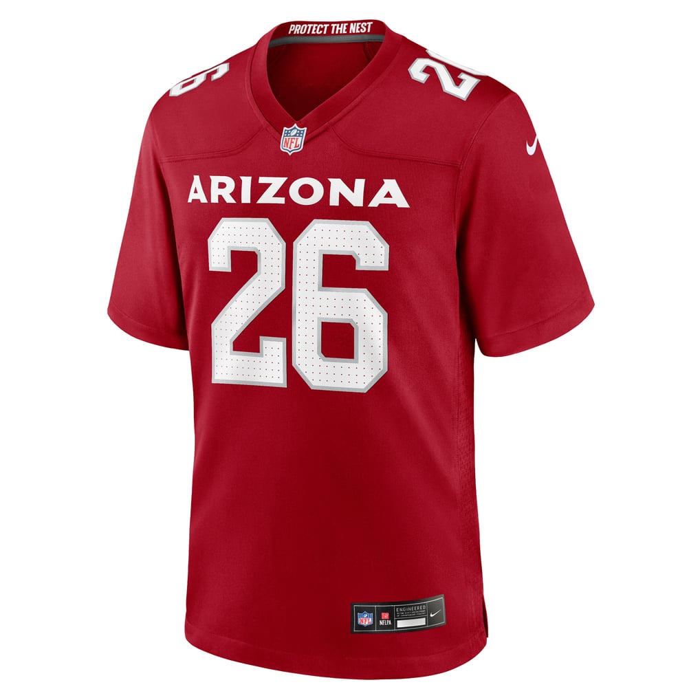 Men's Arizona Cardinals Evan Hull Cardinal Team Game Jersey