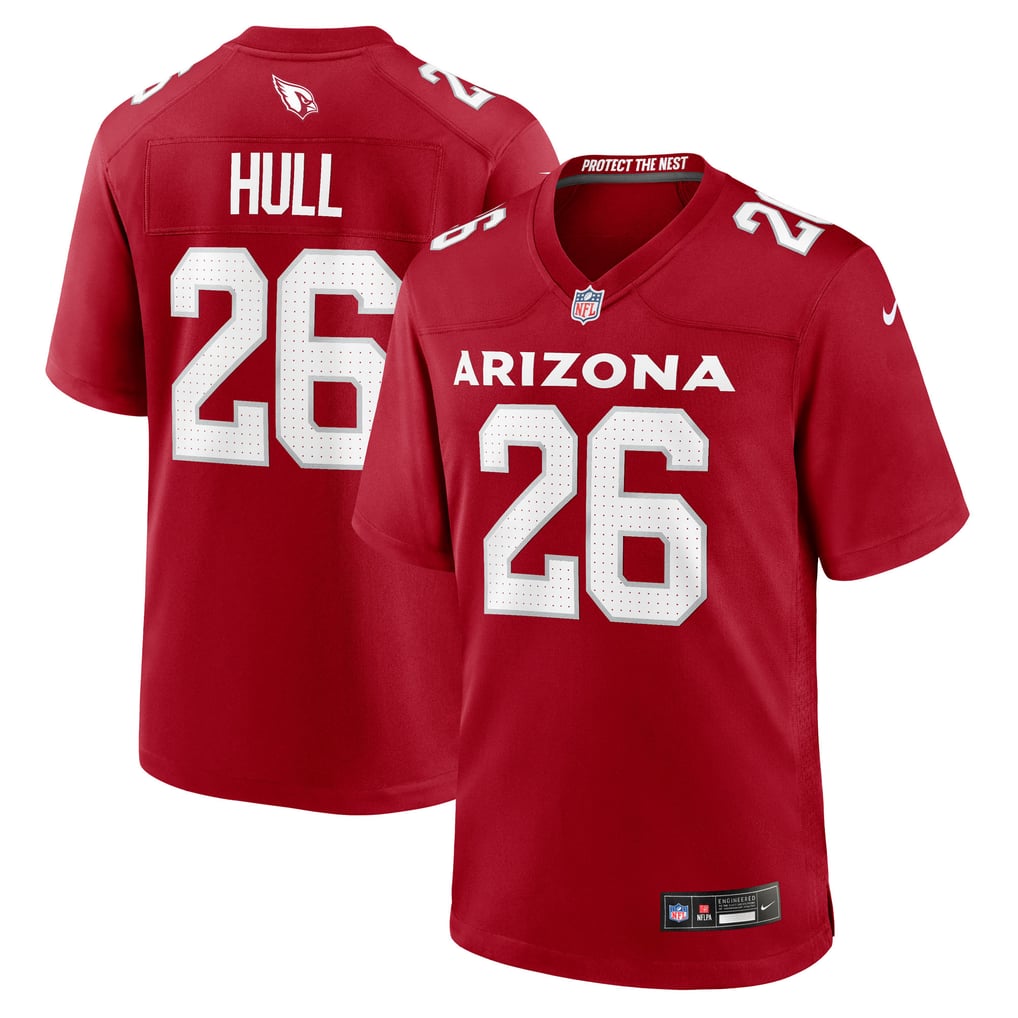 Men's Arizona Cardinals Evan Hull Cardinal Team Game Jersey