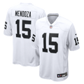 Men's Las Vegas Raiders Fernando Mendoza White Game Player Jersey