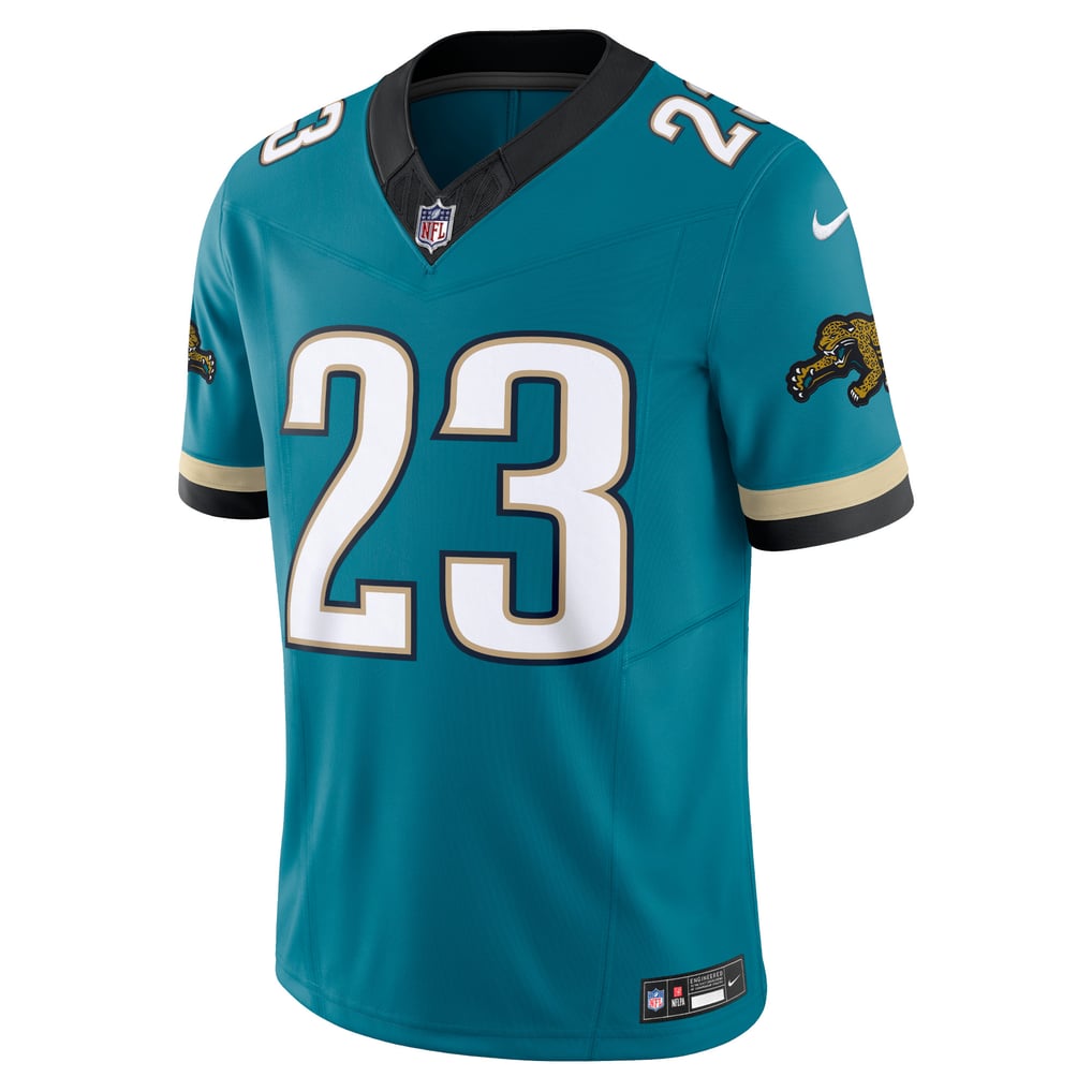 Men's Jacksonville Jaguars Foye Oluokun Teal Prowler Throwback Vapor F.U.S.E. Limited Jersey