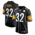 Men's Pittsburgh Steelers Franco Harris Black Game Retired Player Jersey