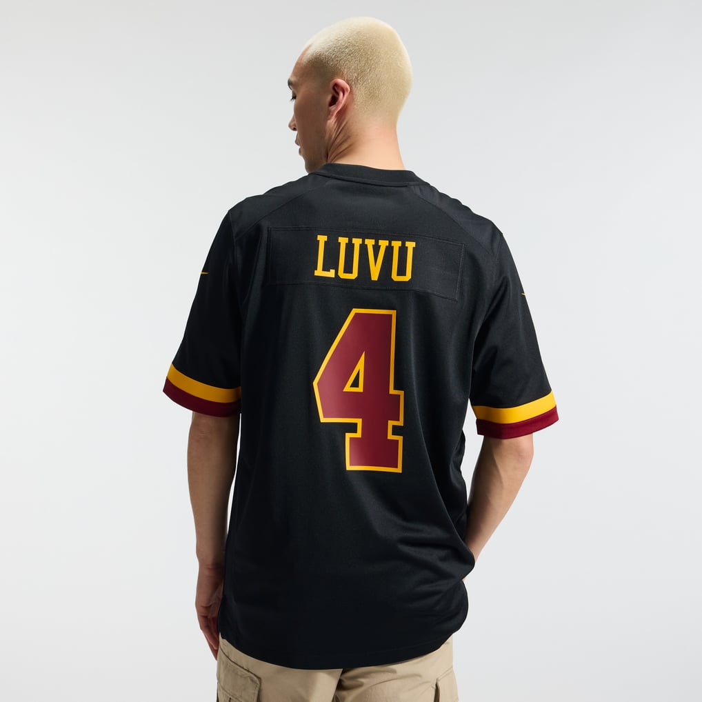Men's Washington Commanders Frankie Luvu Black Hail Raiser Alternate Game Jersey