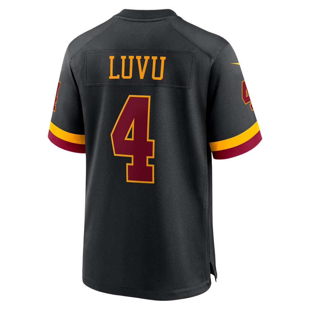 Men's Washington Commanders Frankie Luvu Black Hail Raiser Alternate Game Jersey