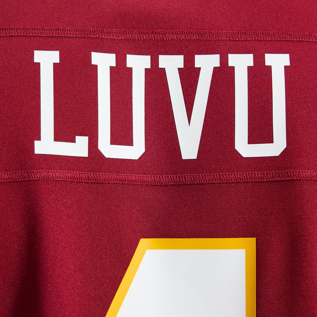 Men's Washington Commanders Frankie Luvu Burgundy Game Jersey