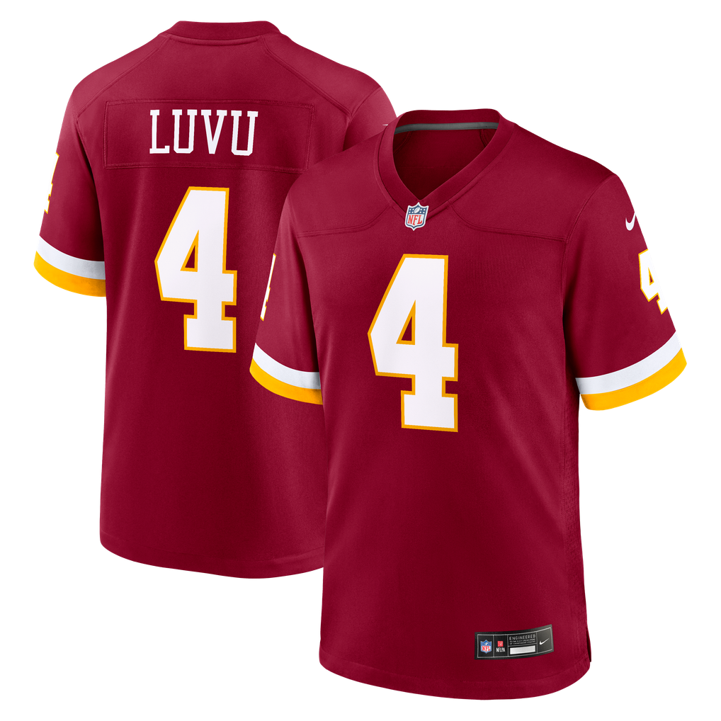 Men's Washington Commanders Frankie Luvu Burgundy Game Jersey