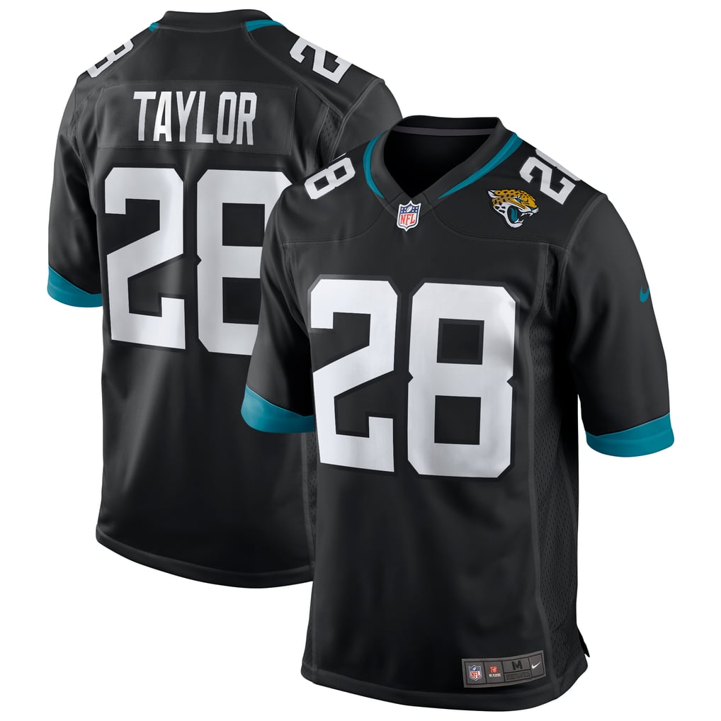 Men's Jacksonville Jaguars Fred Taylor Black Retired Player Alternate Game Jersey