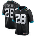 Men's Jacksonville Jaguars Fred Taylor Black Retired Player Alternate Game Jersey