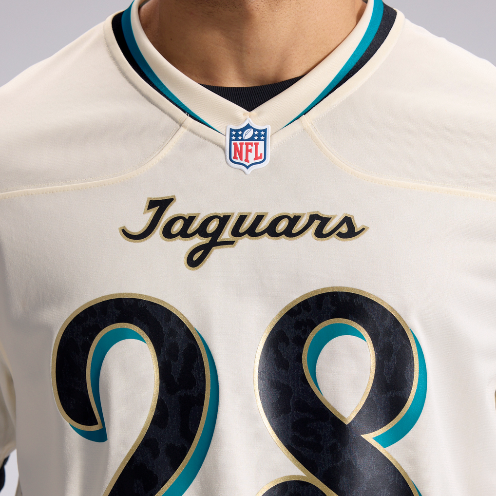 Men's Jacksonville Jaguars Fred Taylor Natural 2026 Rivalries Collection Game Jersey