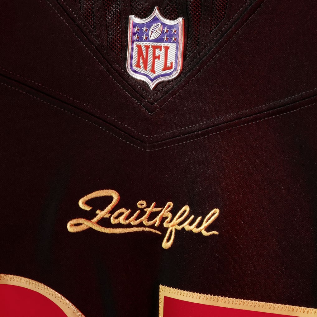 Men's San Francisco 49ers Fred Warner Black Rivalries Collection Stitched Limited Jersey