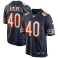 Men's Chicago Bears Gale Sayers Navy Game Retired Player Jersey