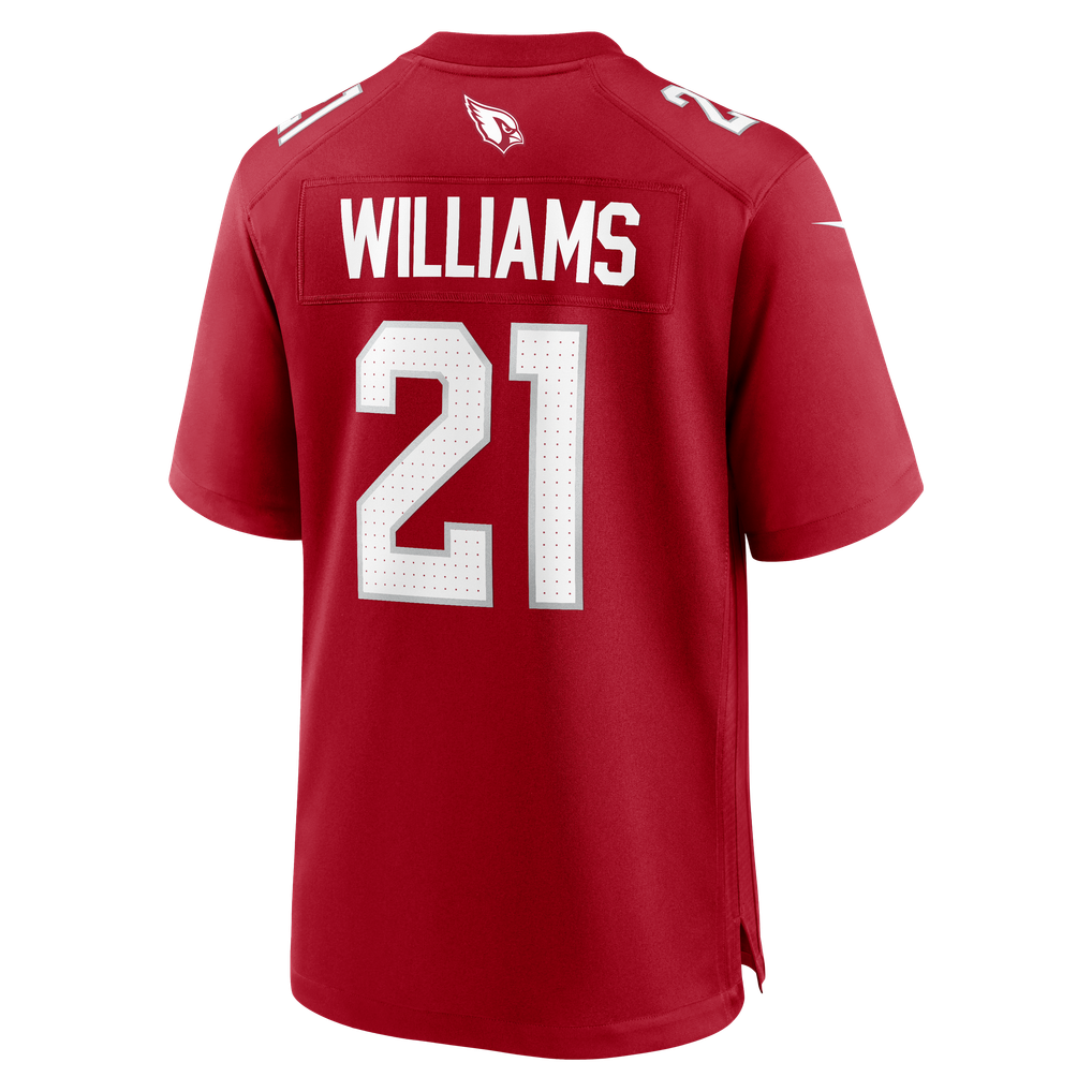 Men's Arizona Cardinals Garrett Williams Cardinal Game Jersey