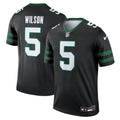 Men's New York Jets Garrett Wilson Black Legend Player Performance Top