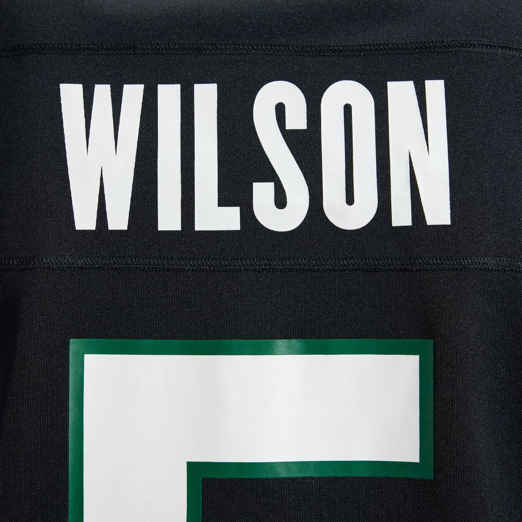Men's New York Jets Garrett Wilson Legacy Black Alternate Game Jersey