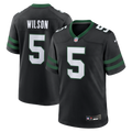 Men's New York Jets Garrett Wilson Legacy Black Alternate Game Jersey