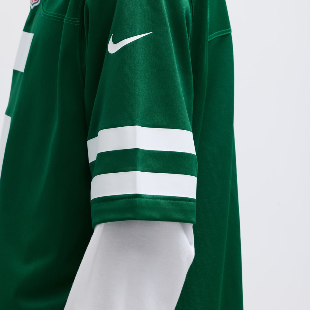Men's New York Jets Garrett Wilson Legacy Green Game Jersey