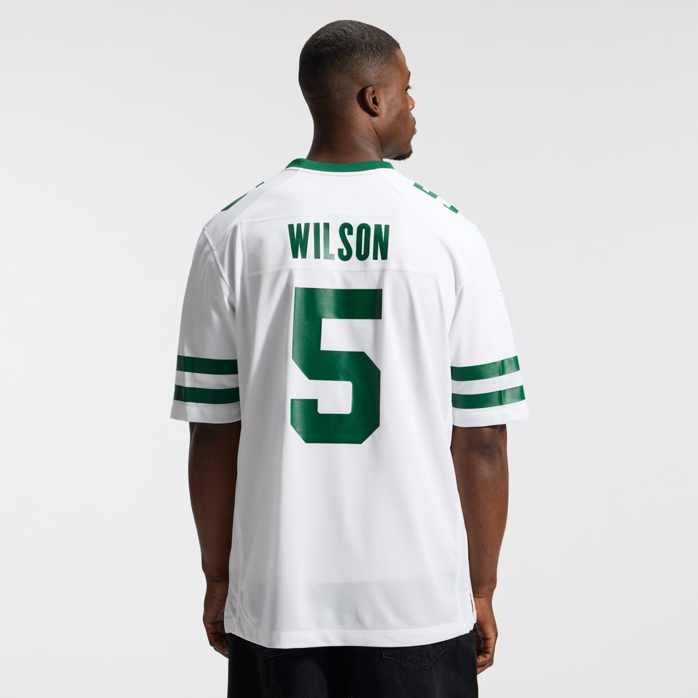 Men's New York Jets Garrett Wilson Legacy White Game Jersey