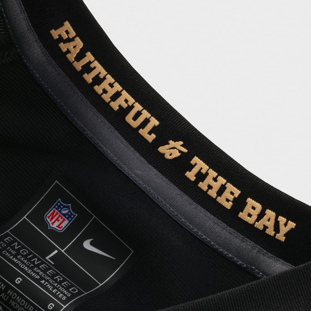 Men's San Francisco 49ers George Kittle Black Rivalries Collection Game Jersey