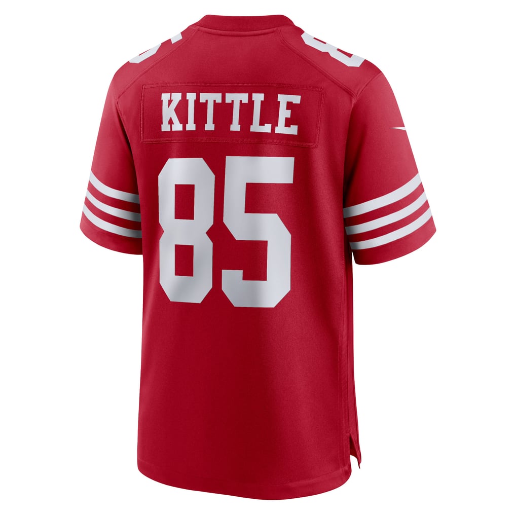 Men's San Francisco 49ers George Kittle Scarlet Player Game Jersey