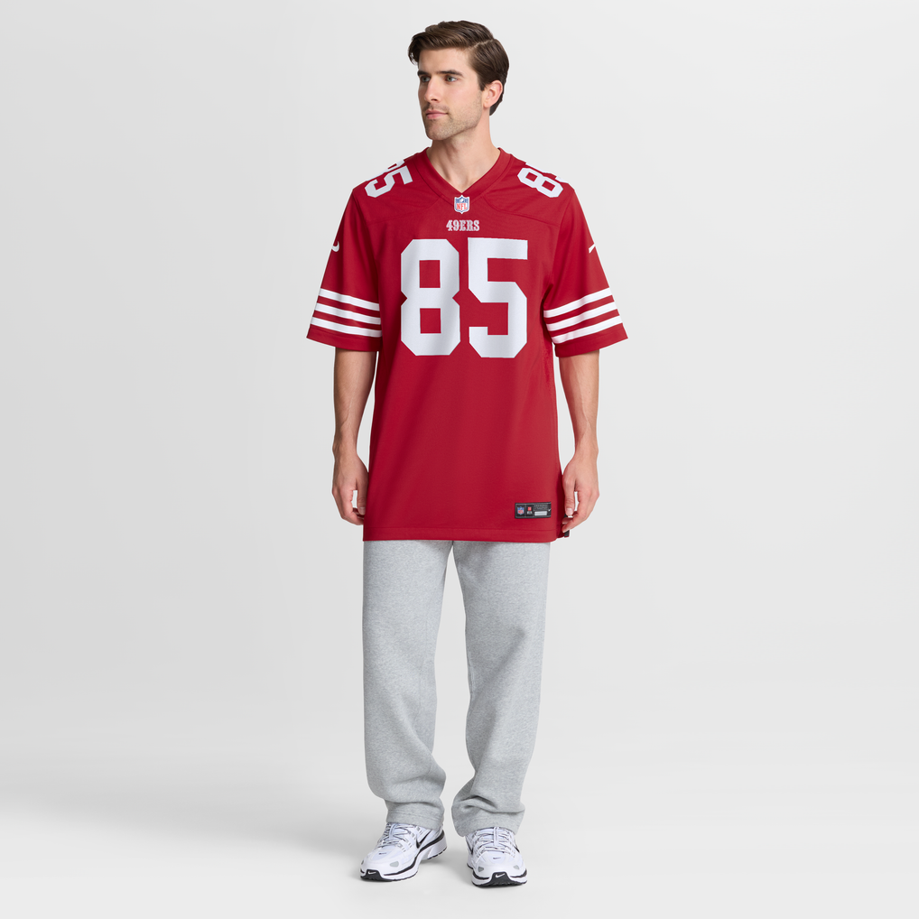 Men's San Francisco 49ers George Kittle Scarlet Player Game Jersey