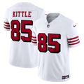 Men's San Francisco 49ers George Kittle White Alternate Vapor F.U.S.E. Stitched Limited Jersey