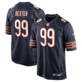 Men's Chicago Bears Gervon Dexter Sr Navy Team Game Jersey