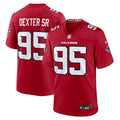 Men's Atlanta Falcons Gervon Dexter Sr. Red Team Game Jersey