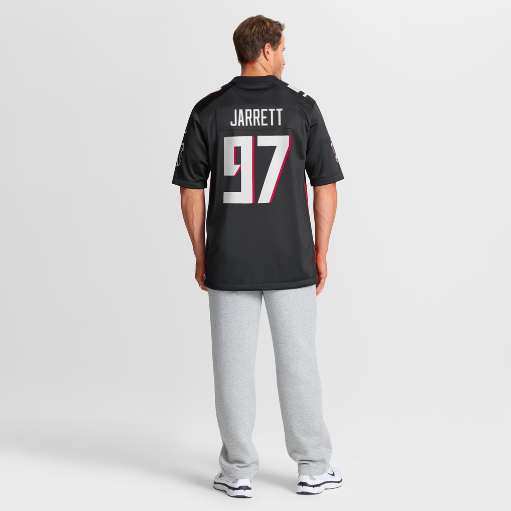 Men's Atlanta Falcons Grady Jarrett Black Game Player Jersey