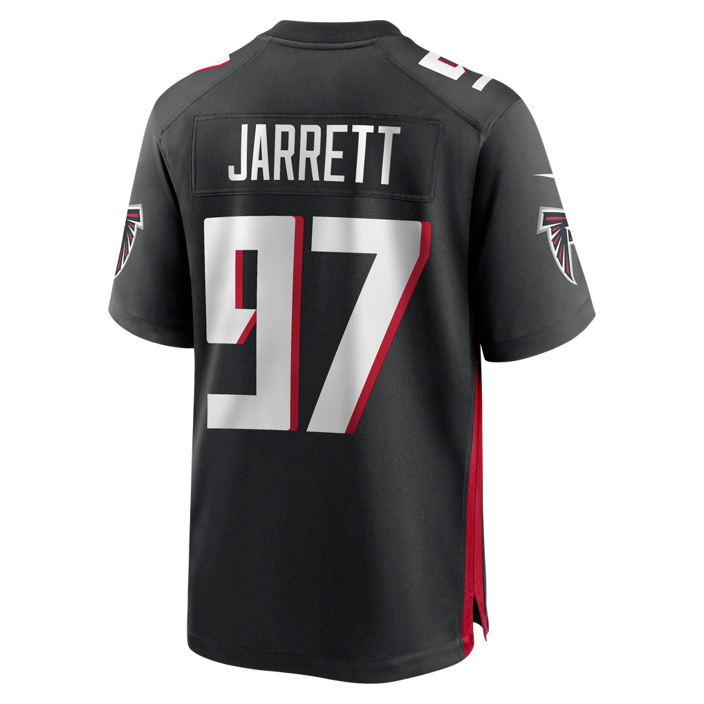 Men's Atlanta Falcons Grady Jarrett Black Game Player Jersey