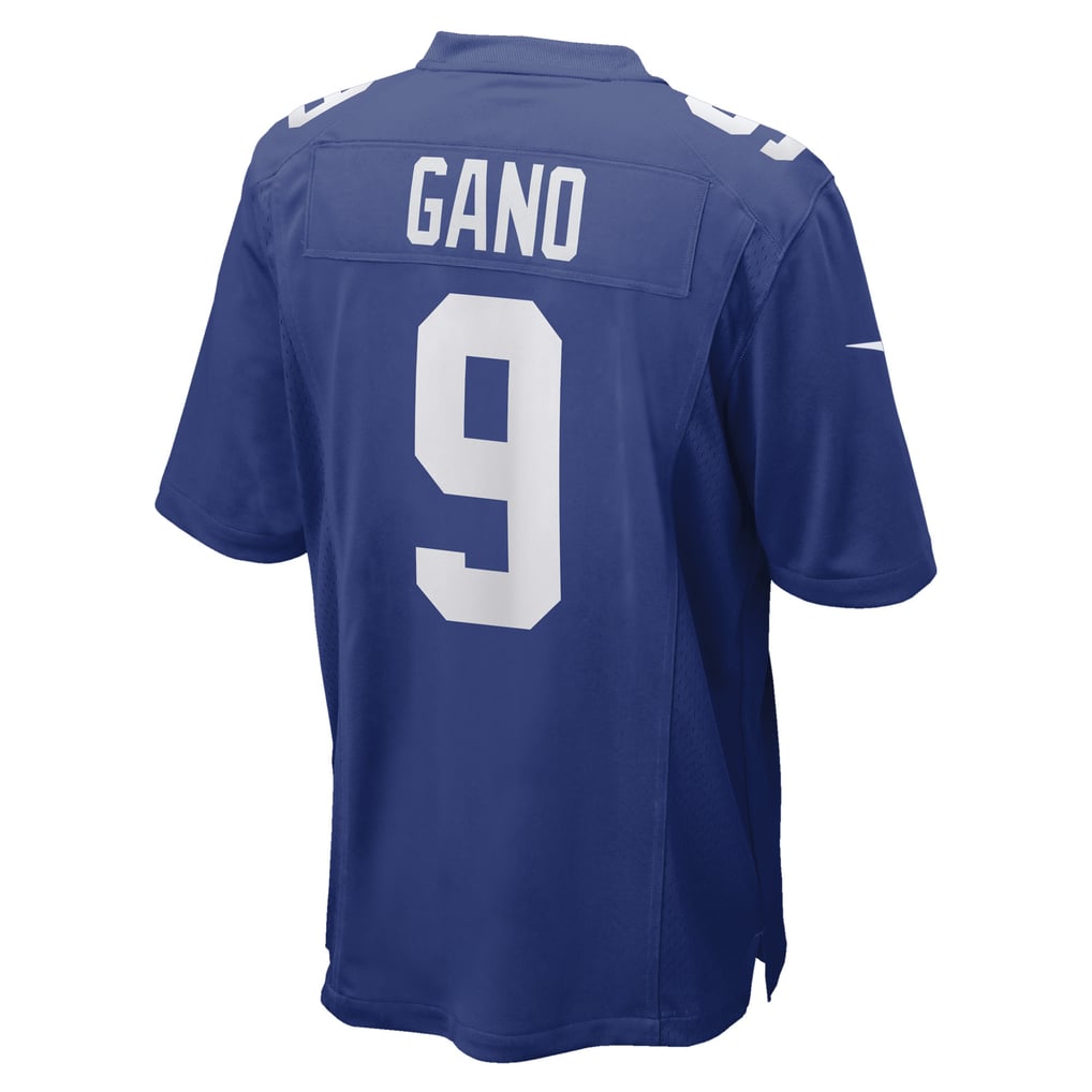 Men's New York Giants Graham Gano Royal Team Game Player Jersey
