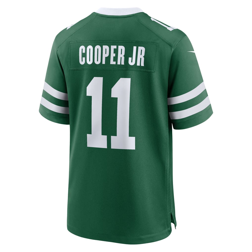 Men's New York Jets Omar Cooper Jr. Green Team Game Jersey