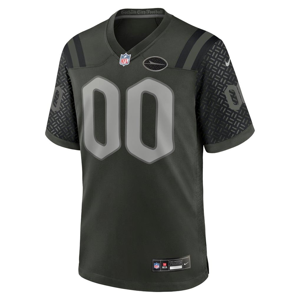 Men's New York Jets Green Rivalries Collection Custom Game Jersey