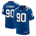 Men's Indianapolis Colts Grover Stewart Blue Alternate Game Jersey