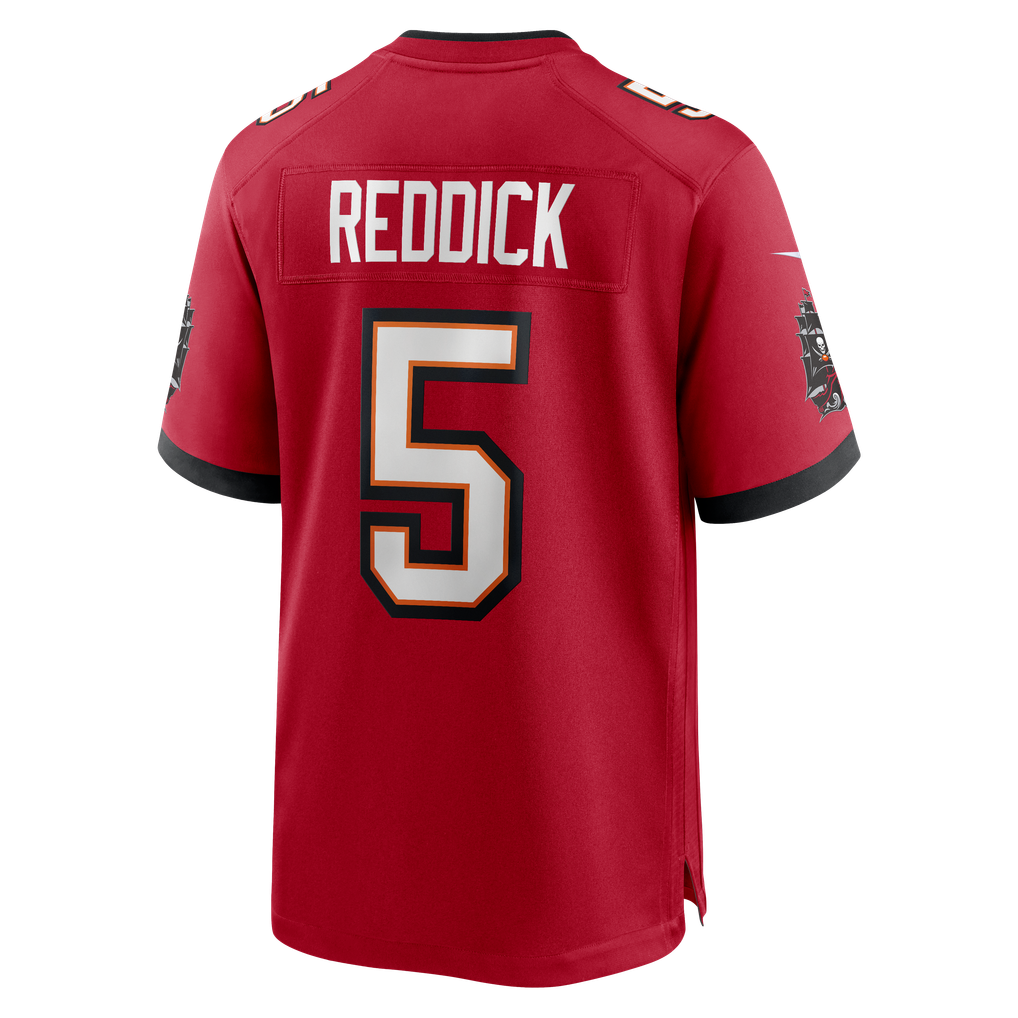 Men's Tampa Bay Buccaneers Haason Reddick Red Team Game Jersey