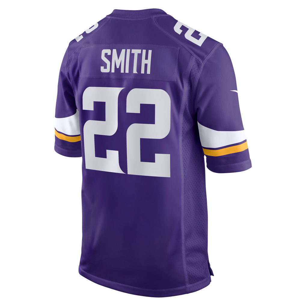 Men's Minnesota Vikings Harrison Smith Purple Game Jersey